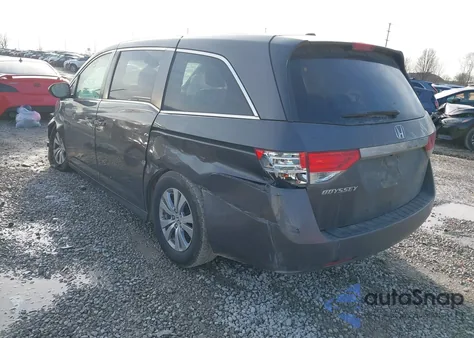 2016 Honda Odyssey Ex-L from USA, damaged, VIN 5FNRL5H69GB156702